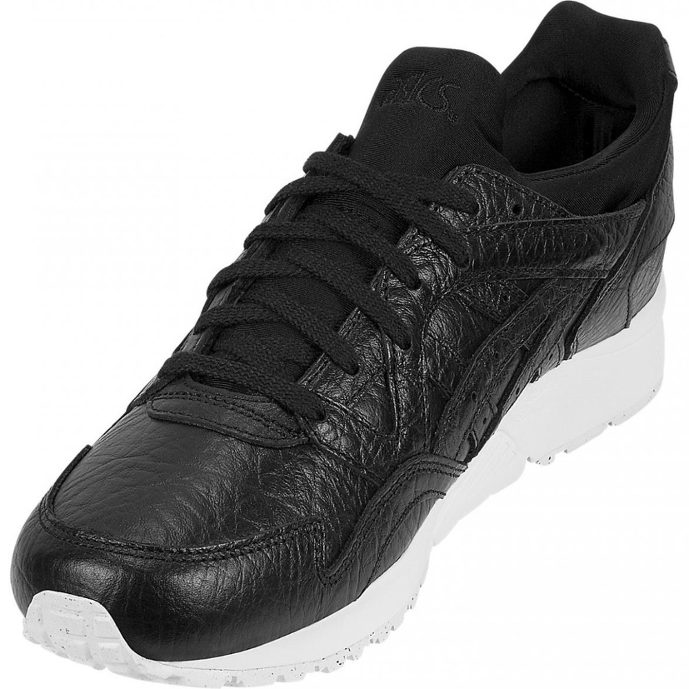 Asics Gel Lyte V Tumbled leather black mens size 9